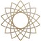 Ekena Millwork Eleanor Wood Fretwork Pierced Ceiling Medallion, Hickory, 22"OD x 8 1/2"ID x 3/8"T CMWP22X22X0375EAHI - alternate 1